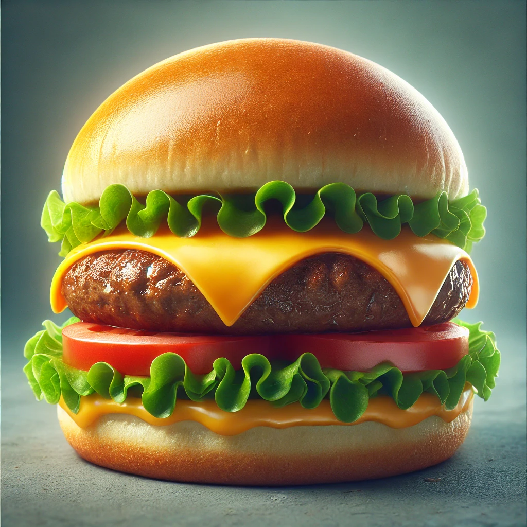Lighter & Smaller 1 Double Meat Whataburger Jr. with Cheese