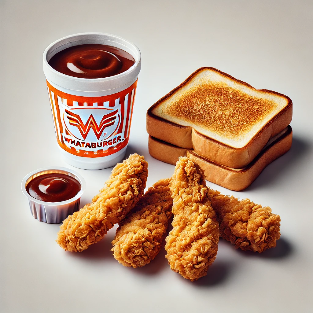 Honey BBQ Chicken Strip Sandwich Whatameal®
