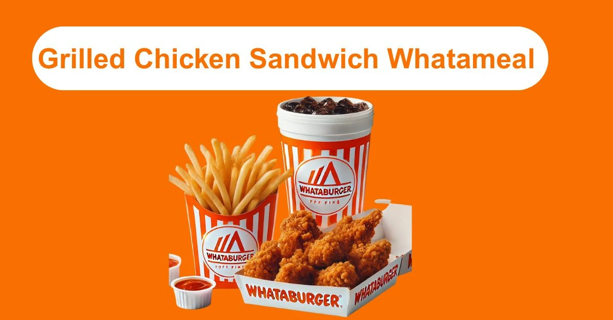 Grilled Chicken Sandwich Whatameal®: A Healthy & Delicious Choice 1 Grilled chicken Whatameal, Whataburger chicken sandwich, healthy fast food meal, grilled chicken combo, Whatameal price, Whataburger sandwich meal, protein-packed Whatameal, Whataburger lunch option, Whataburger chicken deal, balanced fast food,