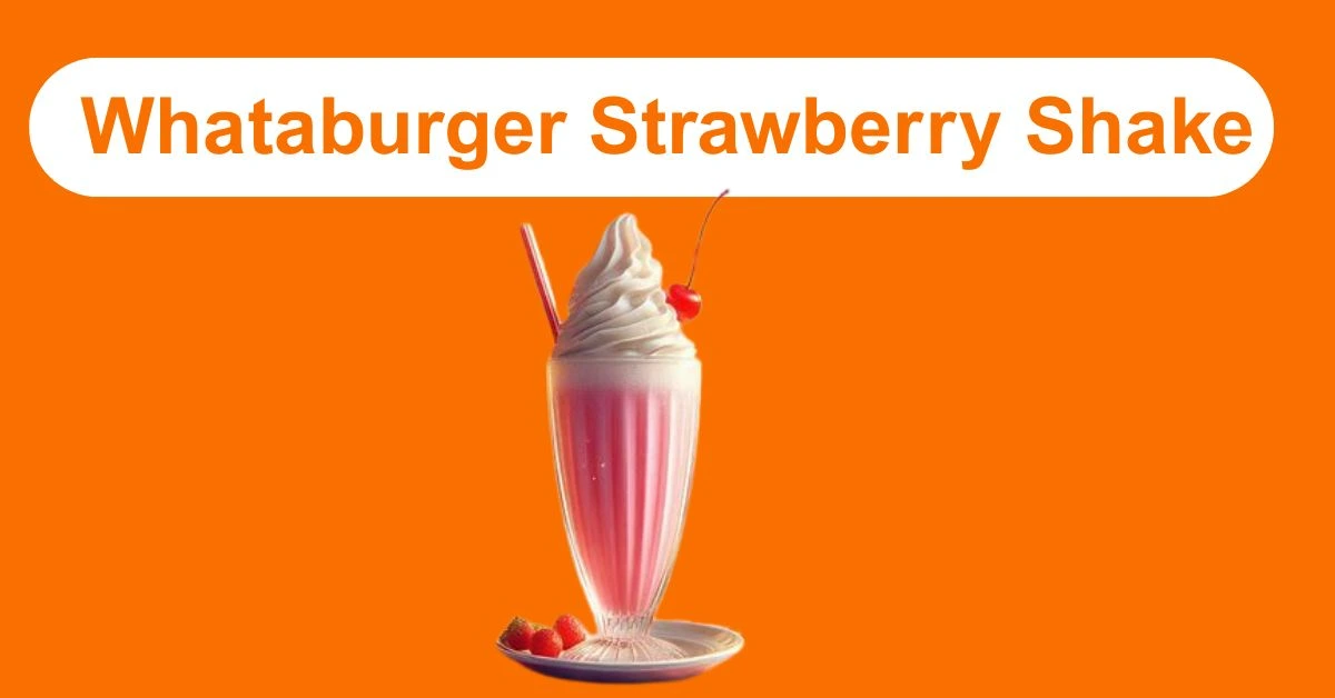 Whataburger Strawberry Shake: A Sweet Delight 1 strawberry shake, whataburger, milkshake, dessert drink, creamy shake, fast food, sweet treat, frozen drink, whipped cream, pink shake