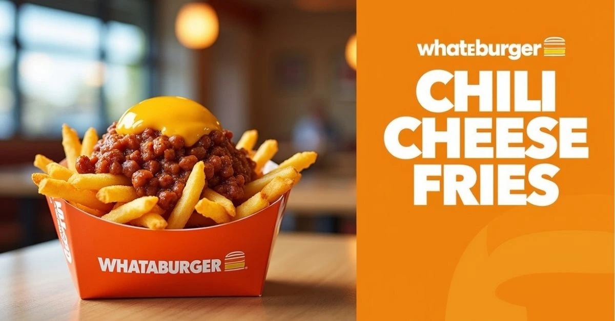 Whataburger Chili Cheese Fries Are Back – Here’s Why Everyone’s Talking About Them 1 whataburger chili cheese fries, cheesy fries, fast food chili, crispy loaded fries, beef chili fries, cheddar fries, texas fast food, whataburger fries, chili fries Whataburger, seasonal fast food,