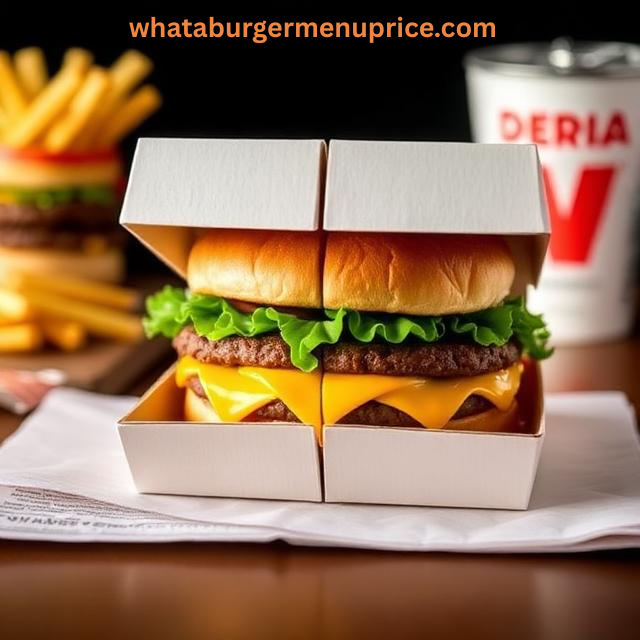10 double meat whataburger box