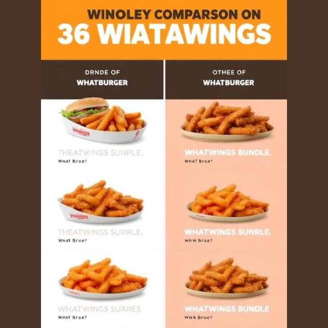 Whataburger 36 WhataWings Bundle