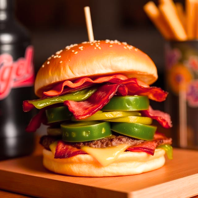 whataburger bacon blaze jalapeno double