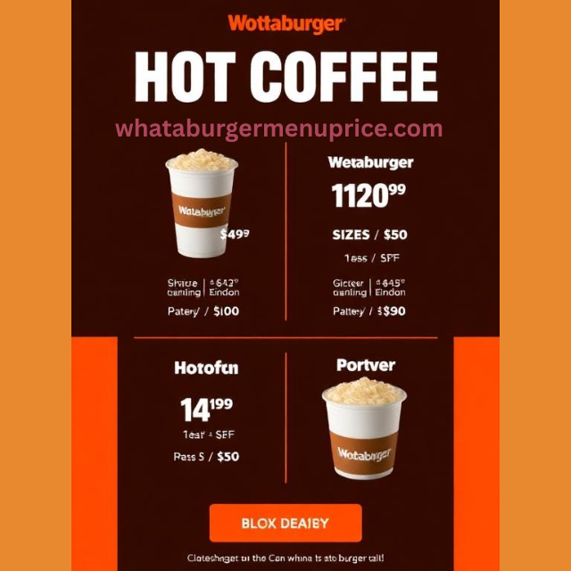Whataburger Hot Coffee: Sizes, Prices & Nutrition Guide 4 whataburger hot coffee