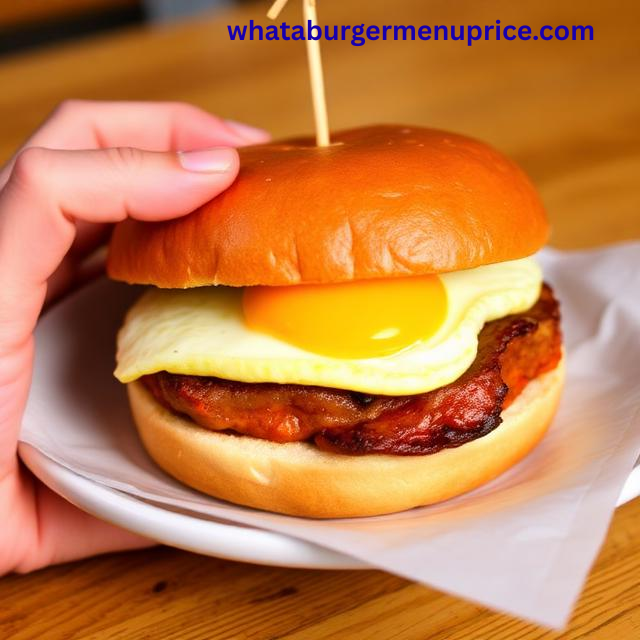 Whataburger Egg Sandwich