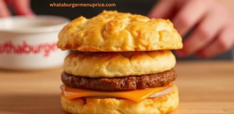 whataburger biscuit sandwich